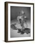 Squirrel Wearing a Baby Doll's Dress-Nina Leen-Framed Photographic Print