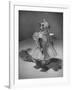 Squirrel Wearing a Baby Doll's Dress-Nina Leen-Framed Photographic Print