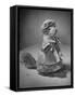 Squirrel Wearing a Baby Doll's Dress-Nina Leen-Framed Stretched Canvas