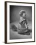 Squirrel Wearing a Baby Doll's Dress-Nina Leen-Framed Photographic Print