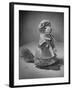 Squirrel Wearing a Baby Doll's Dress-Nina Leen-Framed Photographic Print