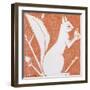 Squirrel-Grant Wood-Framed Giclee Print