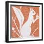 Squirrel-Grant Wood-Framed Giclee Print