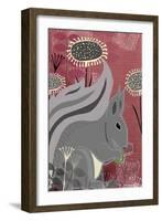 Squirrel-Rocket 68-Framed Giclee Print