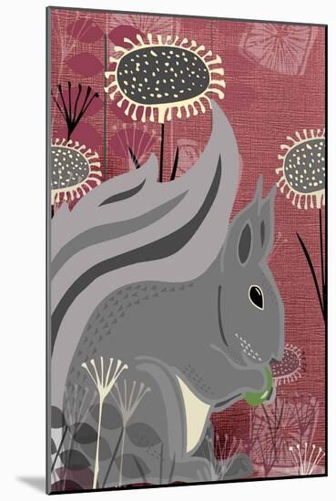 Squirrel-Rocket 68-Mounted Giclee Print