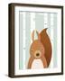 Squirrel-Martin Wickstrom-Framed Giclee Print