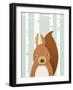 Squirrel-Martin Wickstrom-Framed Giclee Print