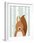 Squirrel-Martin Wickstrom-Framed Giclee Print