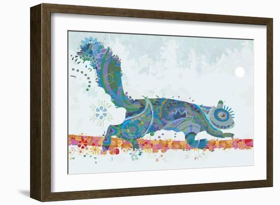 Squirrel-Teofilo Olivieri-Framed Giclee Print
