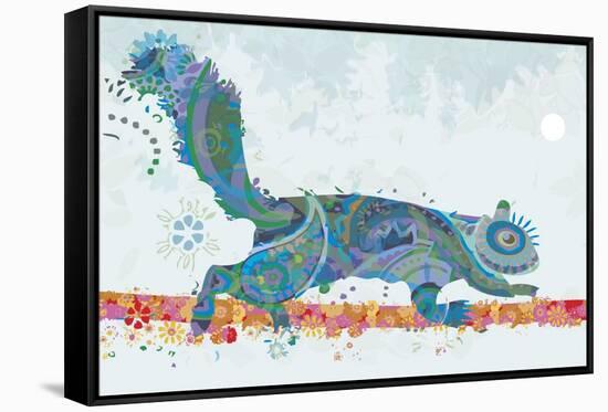 Squirrel-Teofilo Olivieri-Framed Stretched Canvas