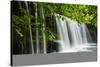 Sqwd Ddwli Waterfall, Brecon Beacons, Wales, United Kingdom, Europe-Billy-Stretched Canvas