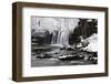 Sqwd Dsnow, Sgwd Ddwli Waterfall, Brecon Beacons, Wales, United Kingdom, Europe-Billy Stock-Framed Photographic Print