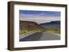 SR 190 Climbing Up from Death Valley, Mojave Desert, California-David Wall-Framed Photographic Print