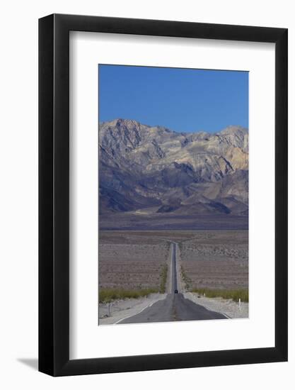 SR 190 Through Death Valley NP, Mojave Desert, California-David Wall-Framed Photographic Print