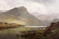 A View of Benmore at Sunset-Alfred De Breanski, Sr .-Laminated Giclee Print