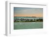 Sra and Old San Juan in Distance, Puerto Rico-Massimo Borchi-Framed Premium Photographic Print