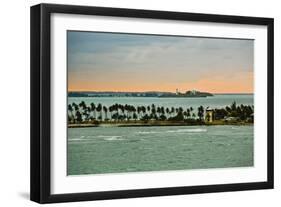 Sra and Old San Juan in Distance, Puerto Rico-Massimo Borchi-Framed Photographic Print