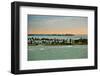 Sra and Old San Juan in Distance, Puerto Rico-Massimo Borchi-Framed Photographic Print