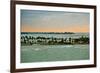 Sra and Old San Juan in Distance, Puerto Rico-Massimo Borchi-Framed Photographic Print