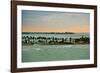 Sra and Old San Juan in Distance, Puerto Rico-Massimo Borchi-Framed Photographic Print