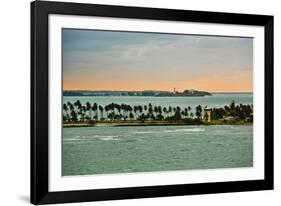 Sra and Old San Juan in Distance, Puerto Rico-Massimo Borchi-Framed Photographic Print