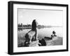 Sras Srang Royal Reservoir, Angkor, Cambodia-Walter Bibikow-Framed Photographic Print