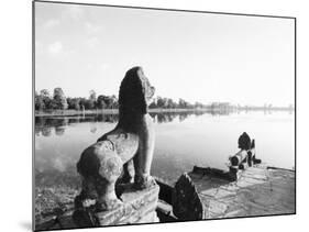 Sras Srang Royal Reservoir, Angkor, Cambodia-Walter Bibikow-Mounted Photographic Print