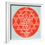 Sri Chakra-Garima Dhawan-Framed Giclee Print