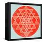 Sri Chakra-Garima Dhawan-Framed Stretched Canvas