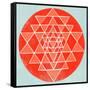 Sri Chakra-Garima Dhawan-Framed Stretched Canvas