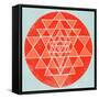 Sri Chakra-Garima Dhawan-Framed Stretched Canvas