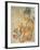 Sri Lanka, Central Province, Matale District, Sigiriya Depicting Apsara Spirit Offering Flowers-null-Framed Giclee Print