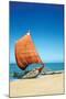 Sri Lanka Fishing Boat-Charles Bowman-Mounted Photographic Print