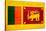 Sri Lanka Flag Design with Wood Patterning - Flags of the World Series-Philippe Hugonnard-Stretched Canvas