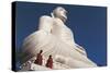 Sri Lanka, Sacred City of Kandy, Buddha Statue-null-Stretched Canvas