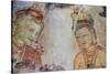 Sri Lanka, Sigiriya. Fresco of 'The Maidens of the Clouds'.-Cindy Miller Hopkins-Stretched Canvas