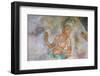 Sri Lanka, Sigiriya. Fresco of 'The Maidens of the Clouds'.-Cindy Miller Hopkins-Framed Photographic Print