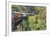 Sri Lanka, Train, Bridge-Harald Schšn-Framed Photographic Print