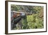 Sri Lanka, Train, Bridge-Harald Schšn-Framed Photographic Print