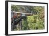 Sri Lanka, Train, Bridge-Harald Schšn-Framed Photographic Print