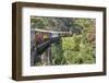 Sri Lanka, Train, Bridge-Harald Schšn-Framed Photographic Print