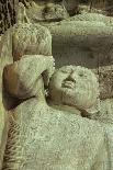 Recumbent Buddha, Gal Vihara (Granite) (Detail)-Sri Lankan-Giclee Print