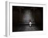 Sri Lankan Tamil Hindu Devotee Sits on Last Day of Tamil Year at a Hindu Temple in Sri Lanka-null-Framed Photographic Print