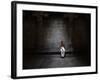 Sri Lankan Tamil Hindu Devotee Sits on Last Day of Tamil Year at a Hindu Temple in Sri Lanka-null-Framed Photographic Print