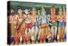 Sri Maha Mariamman Hindu Temple, Chinatown, Kuala Lumpur, Malaysia, Southeast Asia, Asia-Richard Cummins-Stretched Canvas