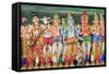 Sri Maha Mariamman Hindu Temple, Chinatown, Kuala Lumpur, Malaysia, Southeast Asia, Asia-Richard Cummins-Framed Stretched Canvas