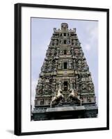 Sri Mahamariamma, Hindu Temple, Kuala Lumpur, Malaysia, Southeast Asia-John Miller-Framed Photographic Print