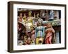 Sri Mariamman Hindu Temple Exterior Detail, Singapore, Southeast Asia, Asia-Nick Servian-Framed Photographic Print