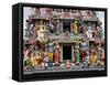 Sri Mariamman Hindu Temple, Singapore, Southeast Asia, Asia-Nick Servian-Framed Stretched Canvas