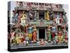 Sri Mariamman Hindu Temple, Singapore, Southeast Asia, Asia-Nick Servian-Stretched Canvas